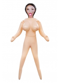 Телесная надувная секс-кукла с пышным бюстом - NMC - в Пскове купить с доставкой