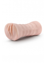 Телесный мастурбатор-вагина Ayumi с вибрацией - Blush Novelties - в Пскове купить с доставкой