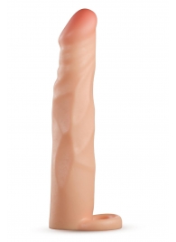 Телесная насадка-удлинитель Fortitude с подхватом - 17,7 см. - Blush Novelties - в Пскове купить с доставкой