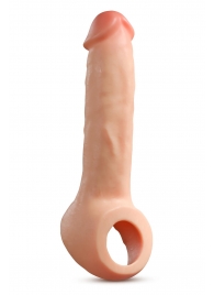 Телесная насадка-удлинитель Thrive 8.75 Inch Realistic Penis Extender Sleeve - 22,2 см. - Blush Novelties - в Пскове купить с доставкой
