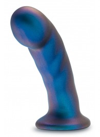 Синяя насадка-фаллоимитатор Rebellion 5.75 Inch Pegging Dildo - 14,6 см. - Blush Novelties - купить с доставкой в Пскове