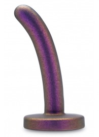 Фиолетовая насадка с гладкой поверхностью Surrender 4.75 Inch Beginner Pegging Dildo - 12 см. - Blush Novelties - купить с доставкой в Пскове