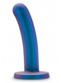 Синяя насадка с гладкой поверхностью Surrender 5.75 Inch Intermediate Pegging Dildo - 14,6 см. - Blush Novelties - купить с доставкой в Пскове