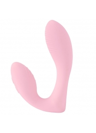Розовый вибратор Selove DuoFlex - Selove