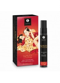 Оральный спрей Waves of Pleasure с ароматом клубники и шампанского - 20 мл. - Shunga - купить с доставкой в Пскове