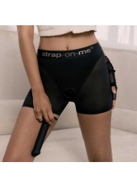 Трусики-шорты для фиксации насадок Strap-on-me Harness Lingerie Halo - size S - Strap-on-me - купить с доставкой в Пскове