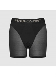 Трусики-шорты для фиксации насадок Strap-on-me Harness Lingerie Halo - size S - Strap-on-me - купить с доставкой в Пскове