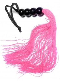 Розовая силиконовая плеть - 35,5 см. - Boys of Toys - купить с доставкой в Пскове