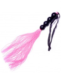 Розовая силиконовая плеть - 35,5 см. - Boys of Toys - купить с доставкой в Пскове