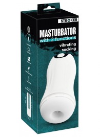 Белый мастурбатор Masturbator with 2 functions - Orion - в Пскове купить с доставкой