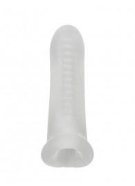 Белый фаллоудлинитель Striker - 13,5 см. - Lola Games - в Пскове купить с доставкой