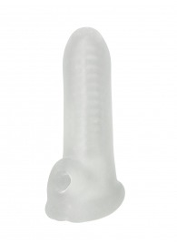 Белый фаллоудлинитель Striker - 13,5 см. - Lola Games - в Пскове купить с доставкой