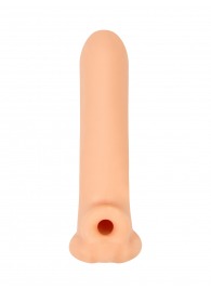 Телесный фаллоудлинитель Titan - 16,5 см. - Lola Games - в Пскове купить с доставкой