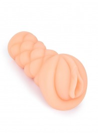 Телесный мастурбатор-вагина с вибропулей и эрекционными кольцами в комплекте - Sexy Girl - в Пскове купить с доставкой