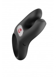 Черное эрекционное виброкольцо Nos - Fun Factory - в Пскове купить с доставкой