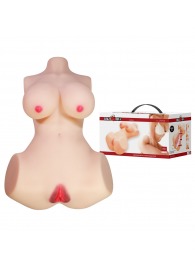 Мастурбатор-торс Aveline с 2 любовными тоннелями - Baile - в Пскове купить с доставкой