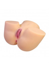 Телесный мастурбатор Liora с 2 любовными тоннелями - Baile - в Пскове купить с доставкой