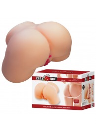 Телесный мастурбатор с 2 любовными отверстиями Olivia - Baile - в Пскове купить с доставкой