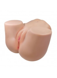 Телесный мастурбатор Julia с 2 любовными тоннелями - Baile - в Пскове купить с доставкой