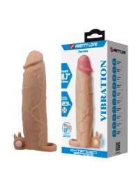 Телесная насадка на пенис Xerxes - 22 см. - Baile - в Пскове купить с доставкой