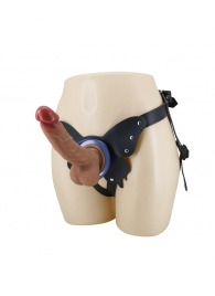 Поясной страпон Wells: трусики в форме бабочки и фаллоимитатор-насадка - Baile - купить с доставкой в Пскове