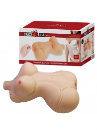 Телесный мастурбатор-торс Diana - Baile - в Пскове купить с доставкой