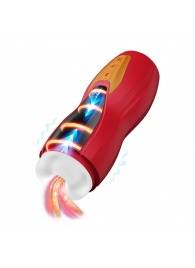 Интерактивный мастурбатор Solara с нагревом, вибрацией и поступательными движениями - Shots Media BV - в Пскове купить с доставкой