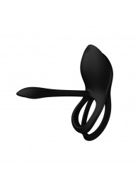 Черное эрекционное виброкольцо Bayek с пультом ДУ - Zalo - в Пскове купить с доставкой