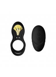 Черное эрекционное виброкольцо Bayek с пультом ДУ - Zalo - в Пскове купить с доставкой