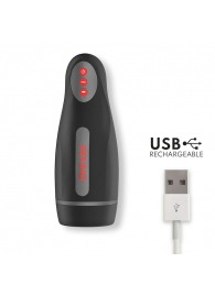 Черный автоматический мастурбатор с управлением через приложение - Oninder - в Пскове купить с доставкой