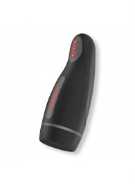 Черный автоматический мастурбатор с управлением через приложение - Oninder - в Пскове купить с доставкой