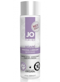 Женский лубрикант на водной основе JO AGAPE LUBRICANT ORIGINAL - 120 мл. - System JO - купить с доставкой в Пскове