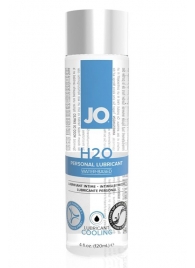 Охлаждающий лубрикант на водной основе JO Personal Lubricant H2O COOLING - 120 мл. - System JO - купить с доставкой в Пскове