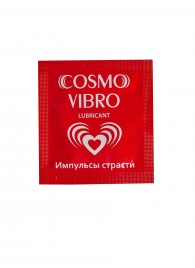 Пробник женского стимулирующего лубриканта на силиконовой основе Cosmo Vibro - 3 гр. - Биоритм - купить с доставкой в Пскове