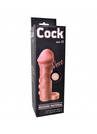 Фаллоудлинитель с кольцом COCK size M - 15 см. - LOVETOY (А-Полимер) - в Пскове купить с доставкой