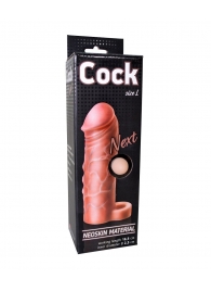 Фаллоудлинитель с кольцом COCK size L - 16,5 см. - LOVETOY (А-Полимер) - в Пскове купить с доставкой