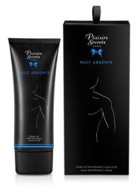 Возбуждающий крем для мужчин Nuit Ardente Creme Performante Plaisirs Secrets - 60 мл. - Plaisir Secret - купить с доставкой в Пскове