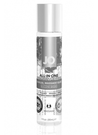 Массажный гель ALL-IN-ONE Massage Oil Sensual нейтральный - 30 мл. - System JO - купить с доставкой в Пскове