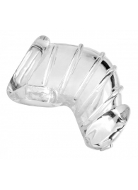 Насадка для ограничения эрекции Detained Soft Body Chastity Cage - XR Brands - купить с доставкой в Пскове