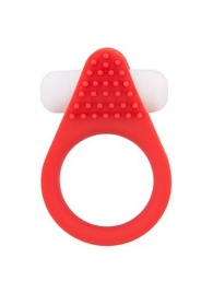 Красное эрекционное кольцо LIT-UP SILICONE STIMU RING 1 RED - Dream Toys - в Пскове купить с доставкой