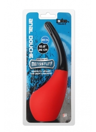 Анальный душ MENZSTUFF 310ML ANAL DOUCHE RED/BLACK - Dream Toys - купить с доставкой в Пскове