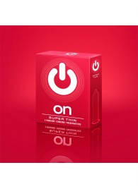 Супертонкие презервативы ON) Super Thin - 3 шт. - ON) - купить с доставкой в Пскове