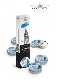 Набор из 5 свечей Petits Joujoux London с ароматом ревеня, амбры и чёрной смородины - MyStim - купить с доставкой в Пскове