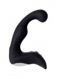 Чёрный изогнутый вибростимулятор простаты Erotist - Erotist Adult Toys - в Пскове купить с доставкой