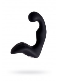 Чёрный изогнутый вибростимулятор простаты Erotist - Erotist Adult Toys - в Пскове купить с доставкой