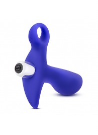 Синий стимулятор простаты с ручкой-кольцом Performance Prostimulator 02 - Blush Novelties - в Пскове купить с доставкой