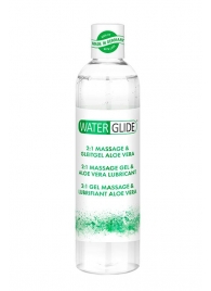 Гель-смазка 2-в-1 MASSAGE   LUBRICANT ALOE VERA - 300 мл. - Waterglide - купить с доставкой в Пскове