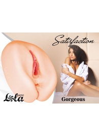 Мастурбатор с 2 тоннелями Satisfaction Gorgeous - Lola Games - в Пскове купить с доставкой