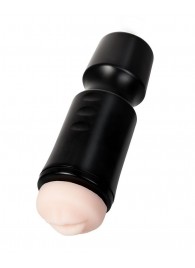 Мастурбатор-ротик A-Toys в черной колбе - A-toys - в Пскове купить с доставкой