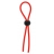 Красное эрекционное лассо с одной бусиной-утяжкой STRETCHY THIN LASSO - Dream Toys - в Пскове купить с доставкой